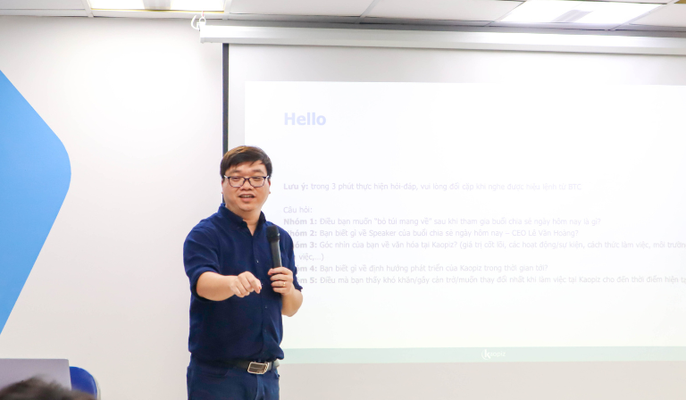 CEO Meets the “Newbies” at Kaopiz CEO Talk 2024