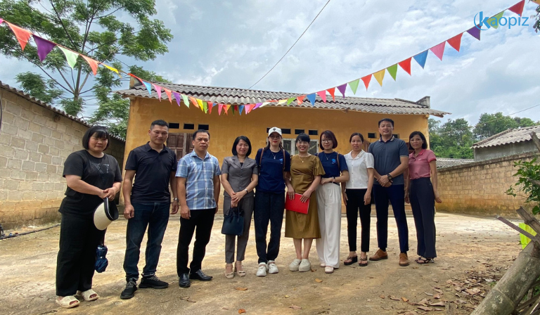 Kaopiz Members Collaborate to Build charitable programs