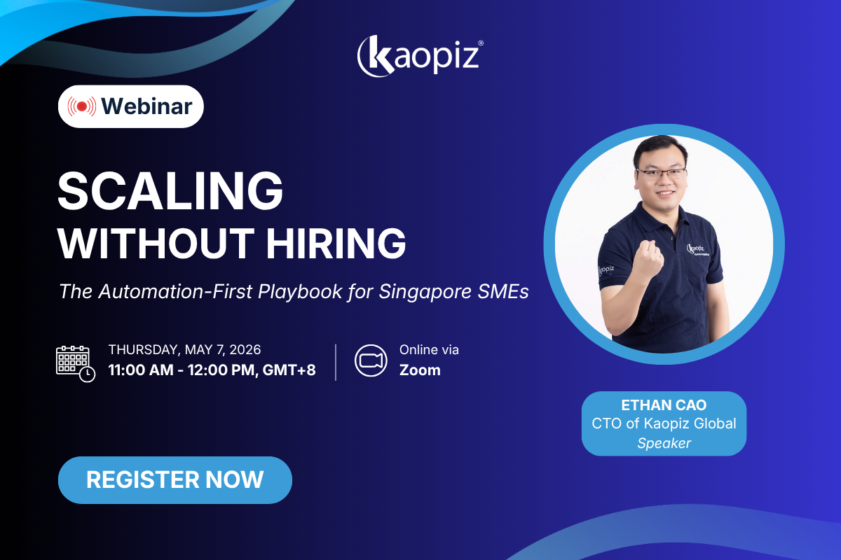 [Webinar] Scaling Without Hiring – The Automation-First Playbook for Singapore SMEs